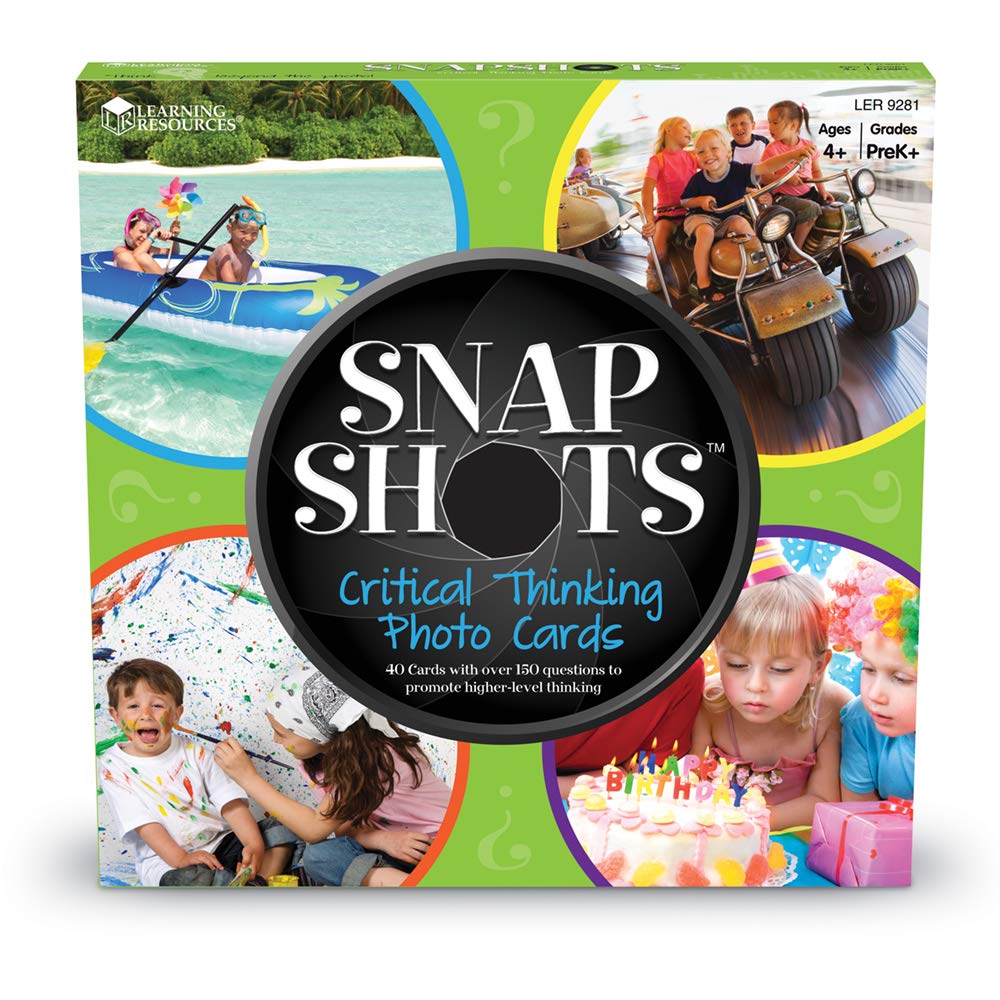Learning Resources Snapshots Critical Thinking Photo Cards
