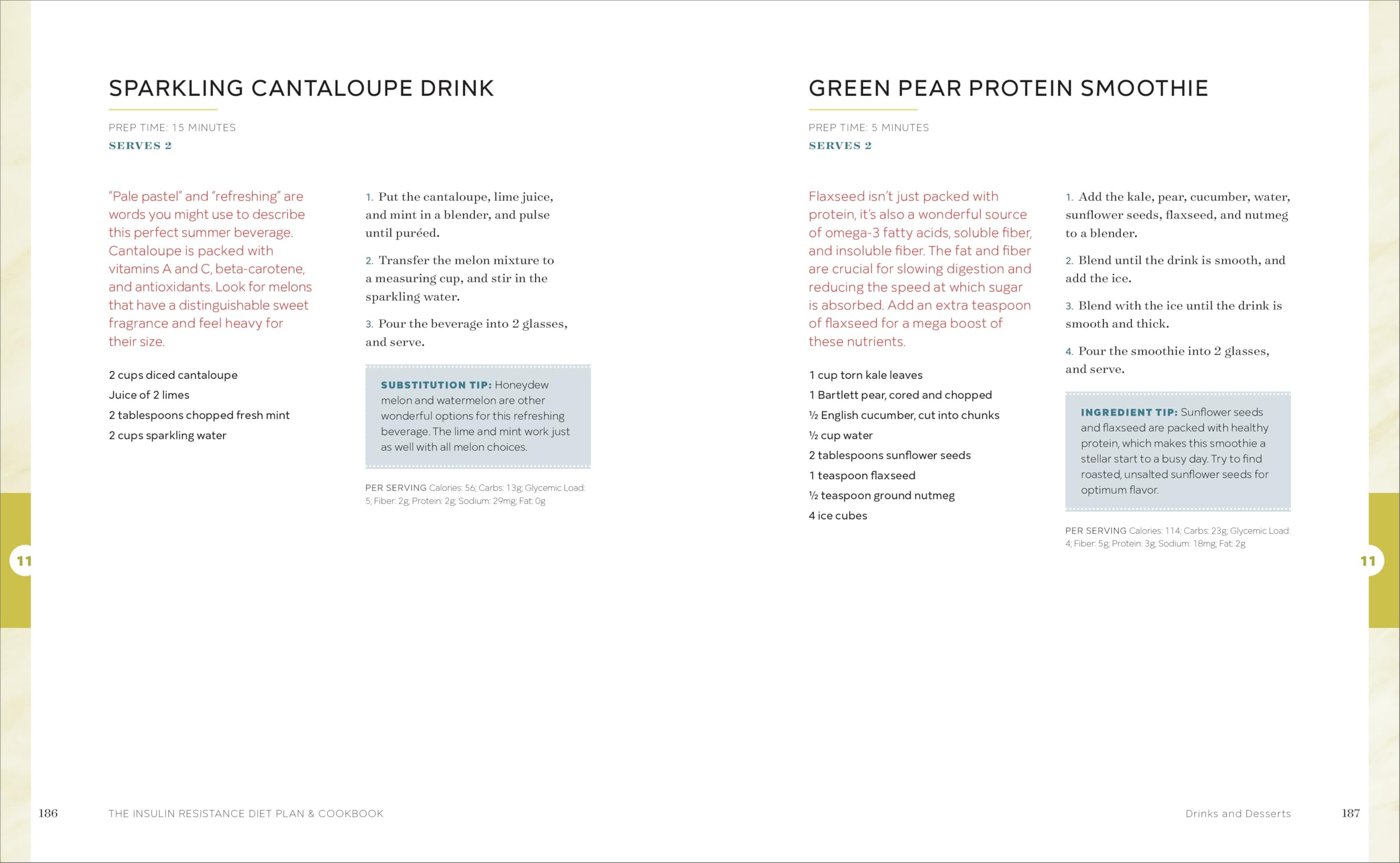 The Insulin Resistance Diet Plan & Cookbook: Lose Weight, Manage PCOS, and Prevent Prediabetes