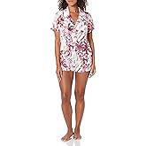 PJ Salvage womens Loungewear Scattered Palms Pajama Pj Set