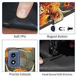 ACWDMKH for Motorola Moto G-Play-2024 Case Wallet