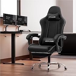 GTPLAYER Gaming Chair with Footrest, Computer Chair