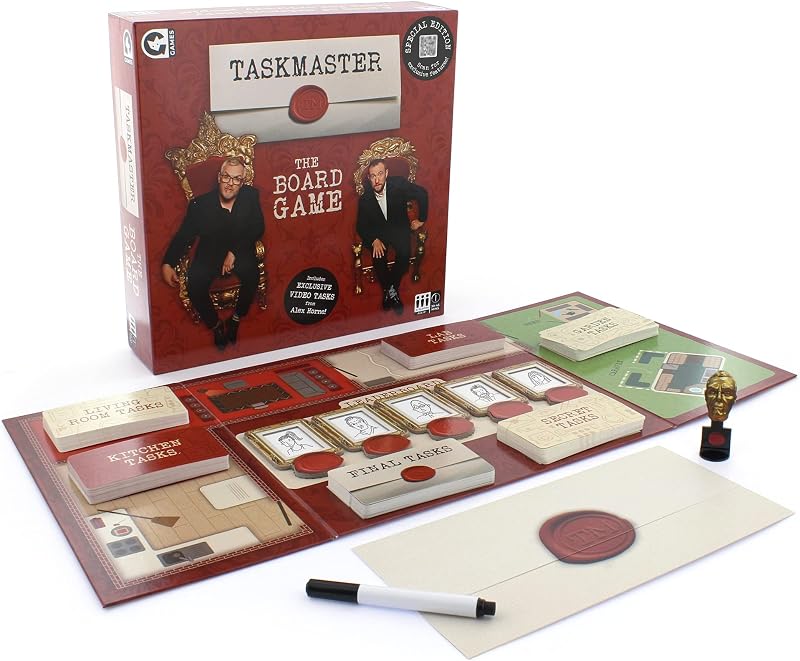 Ginger Fox Taskmaster Special Edition Board Game for Party Nights