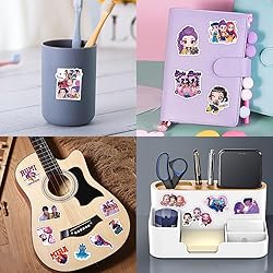 50pcs Kpop Demon Hunters Stickers for Girl Water