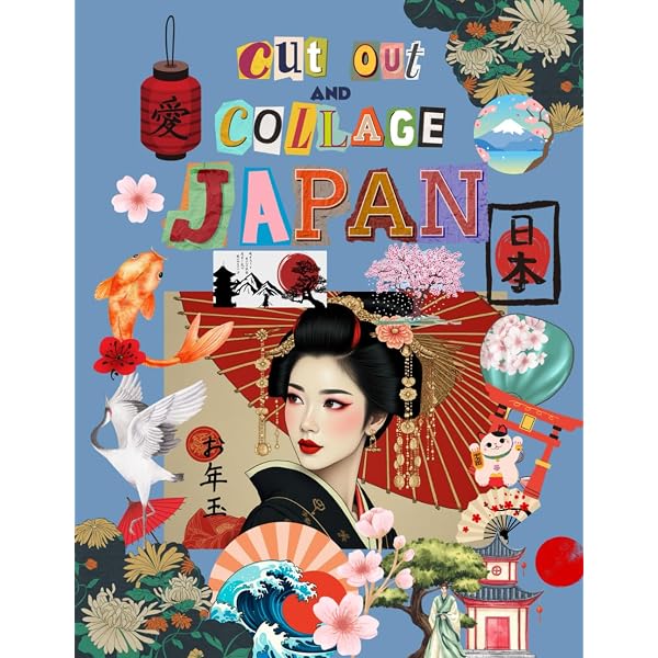 Japanese Junk Journal: A Japanese Themed Collection of Authentic