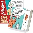 TF Publishing 2026 Maxine Daily Desktop Calendar - Home and Office Organization - Small Desk Calendar 2026 with Full-Color Te