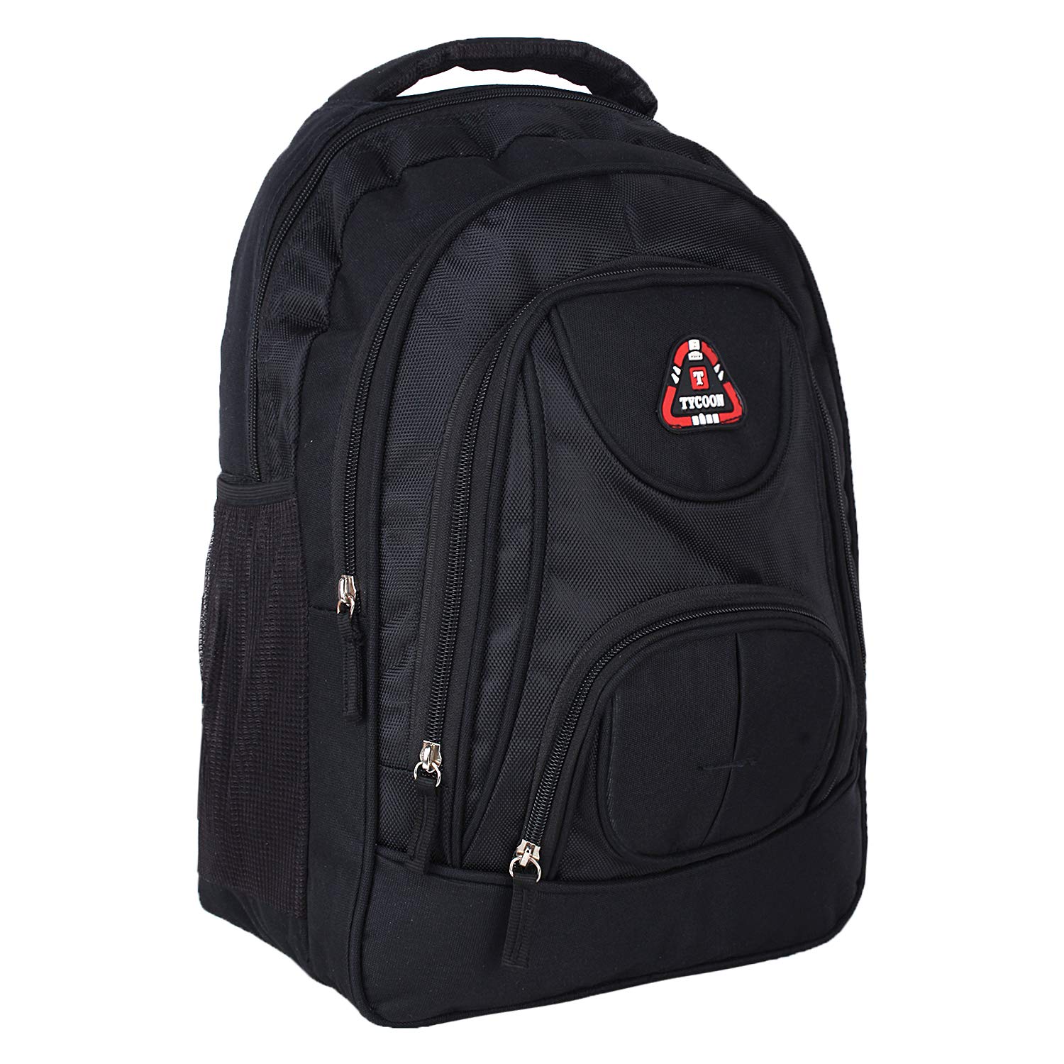 hbos stylish unisex school bag (black, 235)