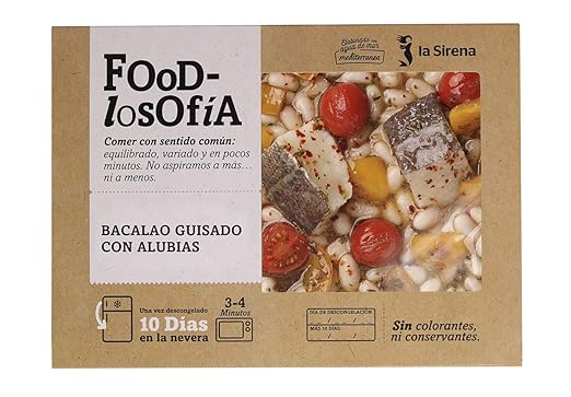La Sirena Bacalao Con Alubias 410 g: Amazon.es: Alimentación y bebidas