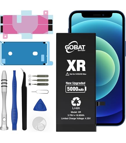 NuFix High Capacity Battery Replacement for Apple iPhone XR
