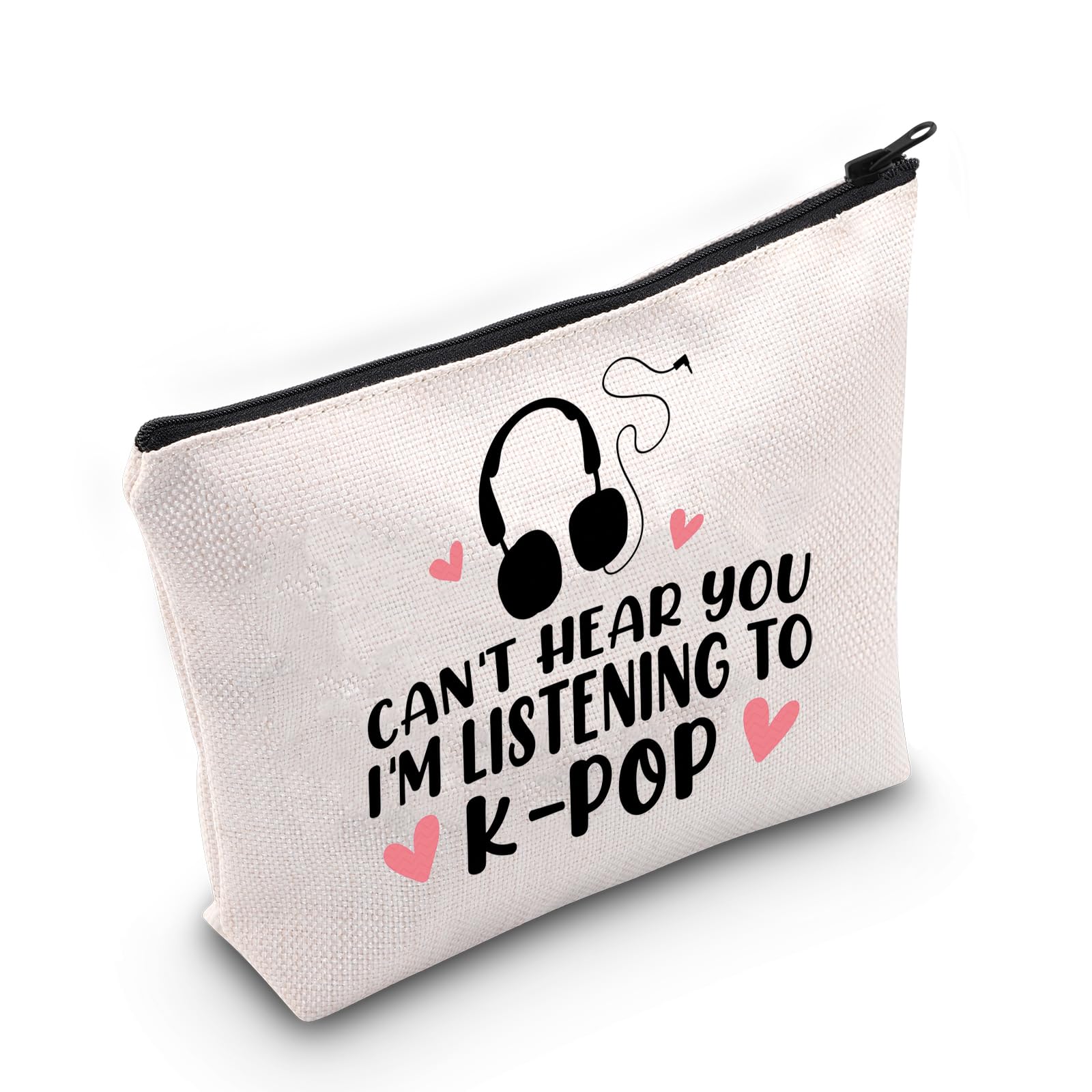 K-pop Merchandise - I'm Listening to K-pop Makeup Bag Album Travel Bag
