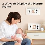PewinGo Baby Handprint Footprint Kit with 100% Clean-Touch Ink Pad Framed view 6