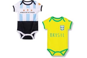 Cnins Sporty Baby Bodysuit 0-24M, Soccer-Themed Infant Onesie for Game Days, Family Matching Outfits, Party & Gift