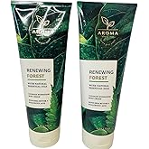 Bath & Body Works Renewing Forest Ultimate Hydration Body Cream 8 Ounces Pack of 2