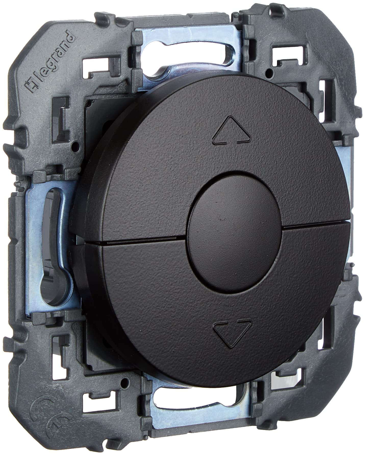 Legrand - Control of Roller shutters Dooxie Black - Blister Packaging