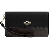 COACH womens Foldover Wristlet