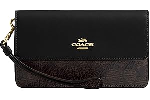 COACH womens Foldover Wristlet