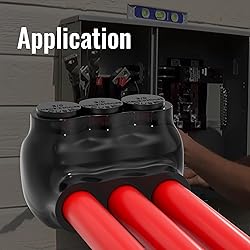 RVBOATPAT Insulated Tap Connector 3 Port 3/0-6 AWG