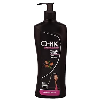 Chik Thick & Glossy Black Shampoo, 340ml