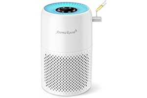 AROMA ROOM AromaRoom Air Purifiers for Home Bedroom with True HEPA13 Filters 3-in-1, Pet Air Purifier with Aroma Pad for Wildfires Smoke Pollen Dander, 22dB Quiet Air Cleaners for Baby Room Office Dorm