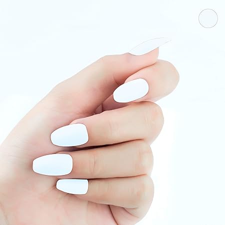 Beashine Faux Ongles Fake Nails Coffin Ballerina Dongle