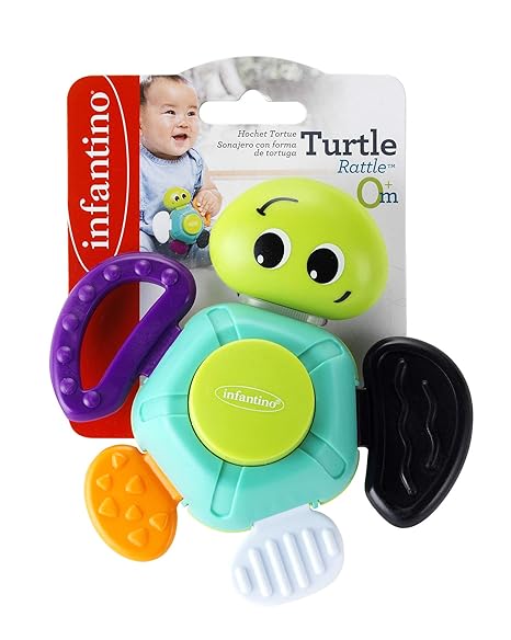 Infantino Turtle Rattle: Amazon.in: Baby