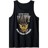 United States Navy Honor-Courage-Commitment Tank Top
