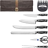 Henckels Forged Accent 9 pc Carving Set, BBQ Knife Set, German Engineered | Backyard BBQ Essentials for Carving, Serving &amp; Grilling. Durable Stainless Steel, Easy Cleanup.