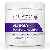 Merlot Moisturizing All Body Cream, 16 oz | For All Skin Types