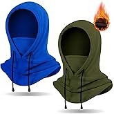 Fivali Winter Balaclava Ski Mask: Fleece Hood Hat Balaclava Face Mask Men Women Warm Face Cover for Cold Weather Gear