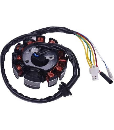 11 Pole Ignition Stator Magneto Coil For GY6 150cc Scooter Engines - AC System Replacement - View #3