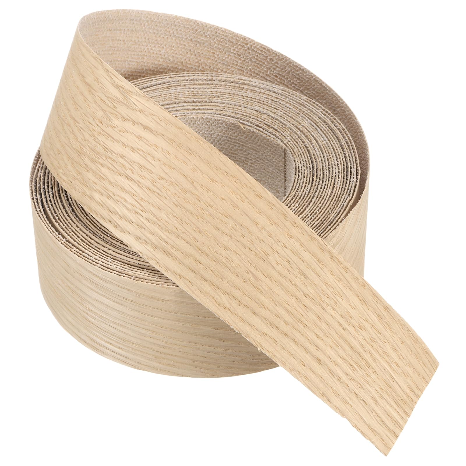 Photo 1 of PATIKIL White Oak Edge Banding, 2 in x 25 ft Wood Veneer Tape, Pre-glued Flexible