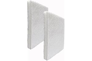 HOMFILBIT Replacement HC26P Humidifier Wick Filters Compatible with Honeywell HE260 HE265 HE360 HE365 HC26E1004 HC26E1002-U HC26A1008 Humidifiers 350 360 560 568 600 700 760 769, 2 Pack