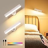PopoIron Wall Sconces Rechargeable 7500mAh Battery