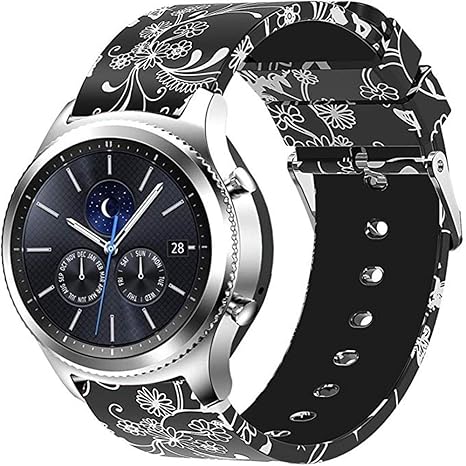 Amazon.com : CMIOUEO 18mm 20mm 22mm Band for Samsung Galaxy ...