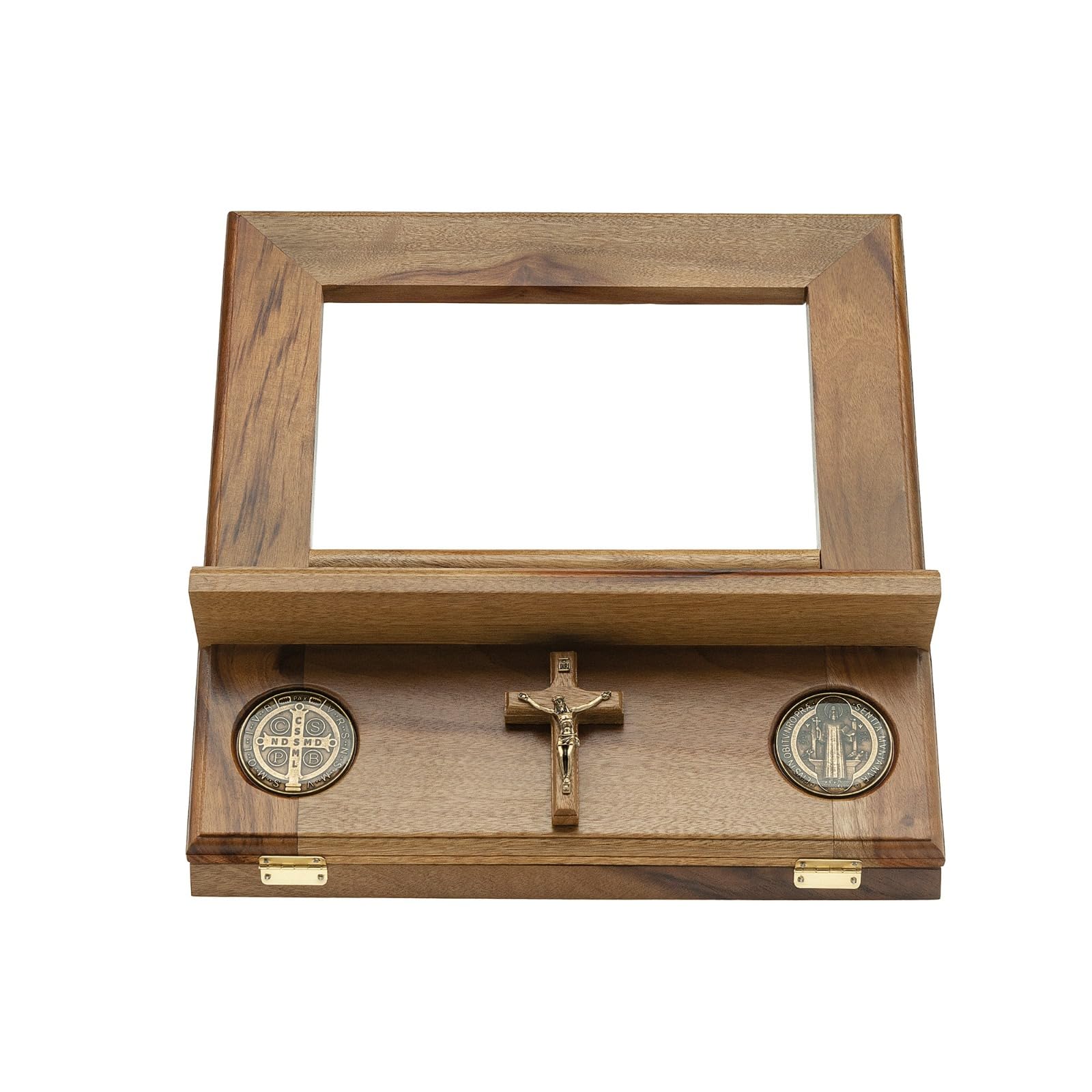Condition photo showing As Is for intercession st bennedict bible stand