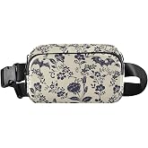 CBBYY Goth Bat Fanny Pack for Women Men Crossbody Waist Bag Pack | Adjustable Casual Waist Belt Bag for Travel Running Workout Cycling