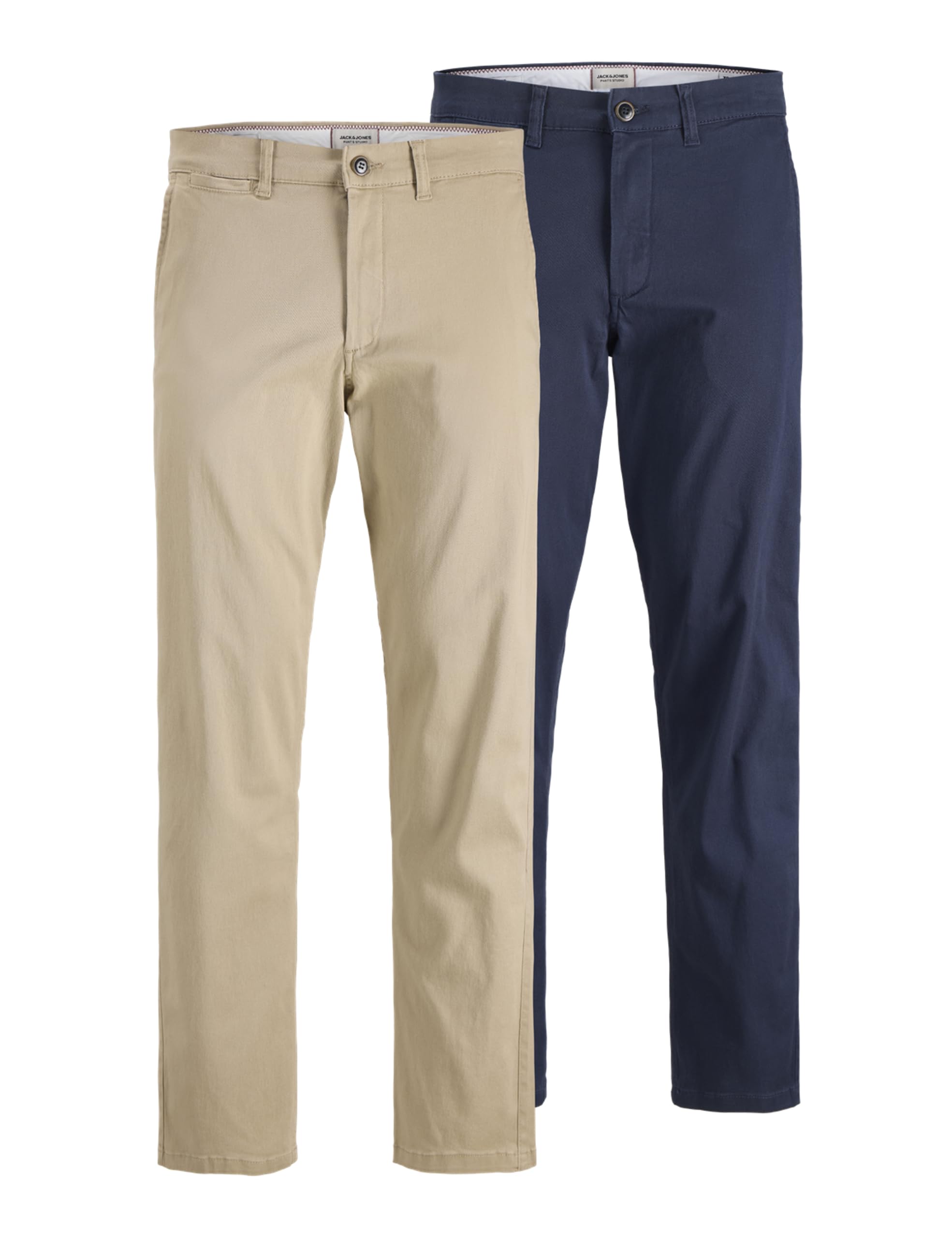 JACK & JONES Male Chino Hose 2er-Pack Relaxed Fit Chino Hose