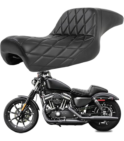 Amazon.com: Saddlemen Step-Up Tuck-n-Roll/Lattice Stitch Black