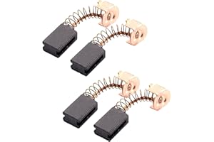 QINALO 4 Pack G720 Carbon Brushes (5x8x12mm), Replacement Carbon Brushes for Black & Decker G720 G720-B3 G720K-B3 GR750K PF60