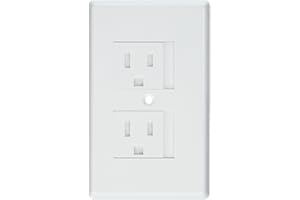 MOMMY'S HELPER Mommys Helper 25-Pack Bulk Safe Plate Electrical Outlet Covers Standard, White