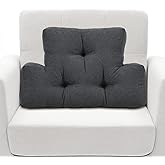 TANYOO Back Pillow for Recliner Lumbar Support Pillow Soft and Fluffy Back Support Cushion Thick Lumbar Cushion for Chairs, Recliners,Sofa, Couch and Bed for Pain Relief