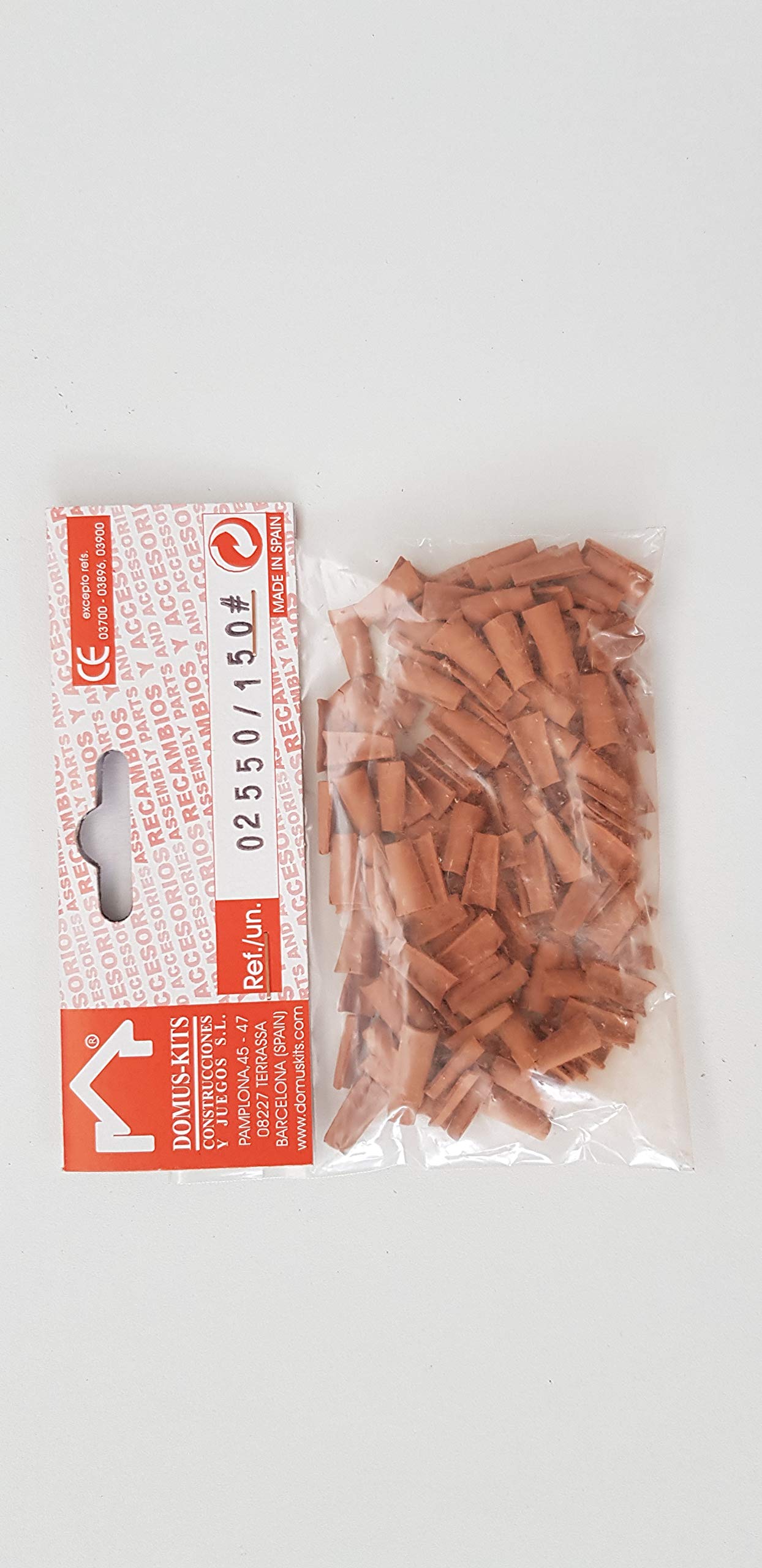 TILE BRICK Ref. 02550 Dimensions mm 5/4x15x1 Pieces 150 DOMUS