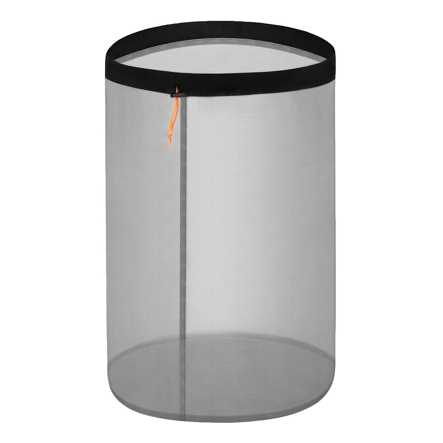 Mesh Stuff Sack Drawstring Bag Outdoor Mesh Compression Storage Sack Ultra-light Net Nylon Storage Bag for Sleeping Bag Luggage Clothes Shoes for Hiking Camping Trekking