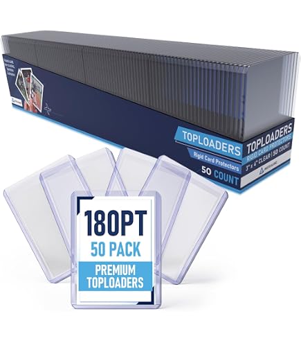 Platinum Protectors Thick Penny Sleeves for up to 240pt Thicker Cards Auto Jersey Patch Cards (200 Pack) : Toys & Games
