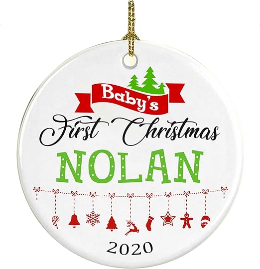 baby on the way christmas ornament