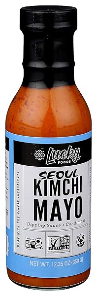 LUCKY FOODS KIMCHI MAYO, 12.35 OZ