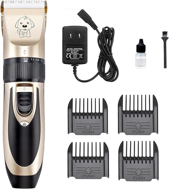 Vovoly Pet Dog Grooming Clippers Kit Blades Professional