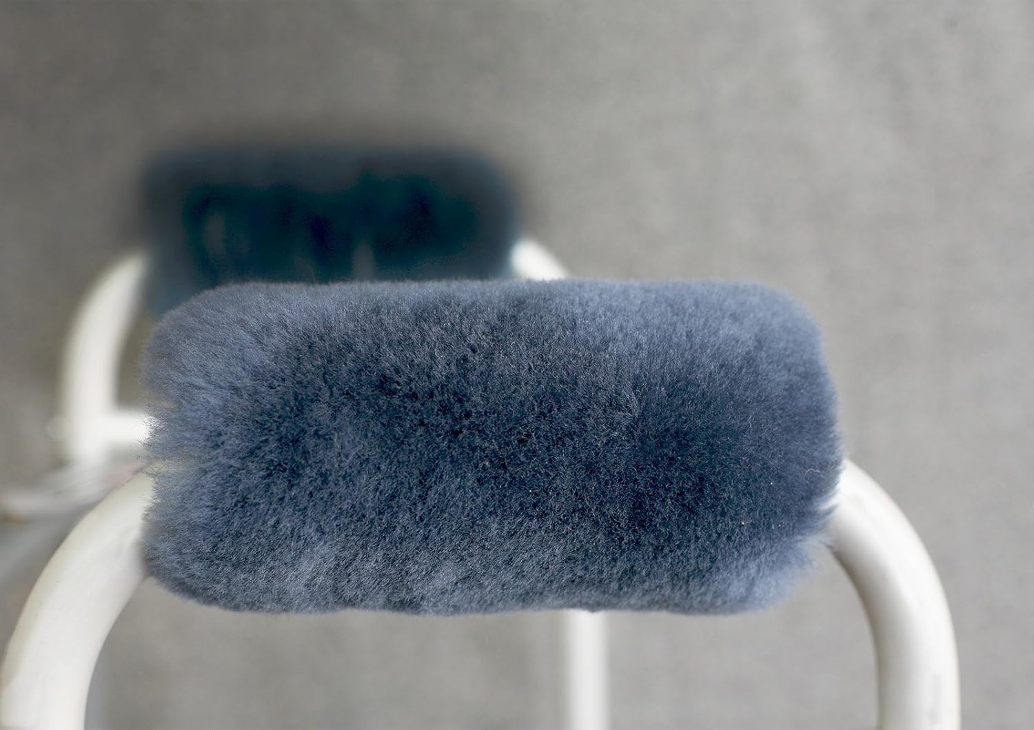 Sheepskin Walker Hand Grip Covers Pads Genuine Australian Merino (Blue): Health & Personal Care