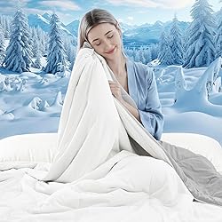 FineMay Cooling Comforter Queen Size, Double-Sided