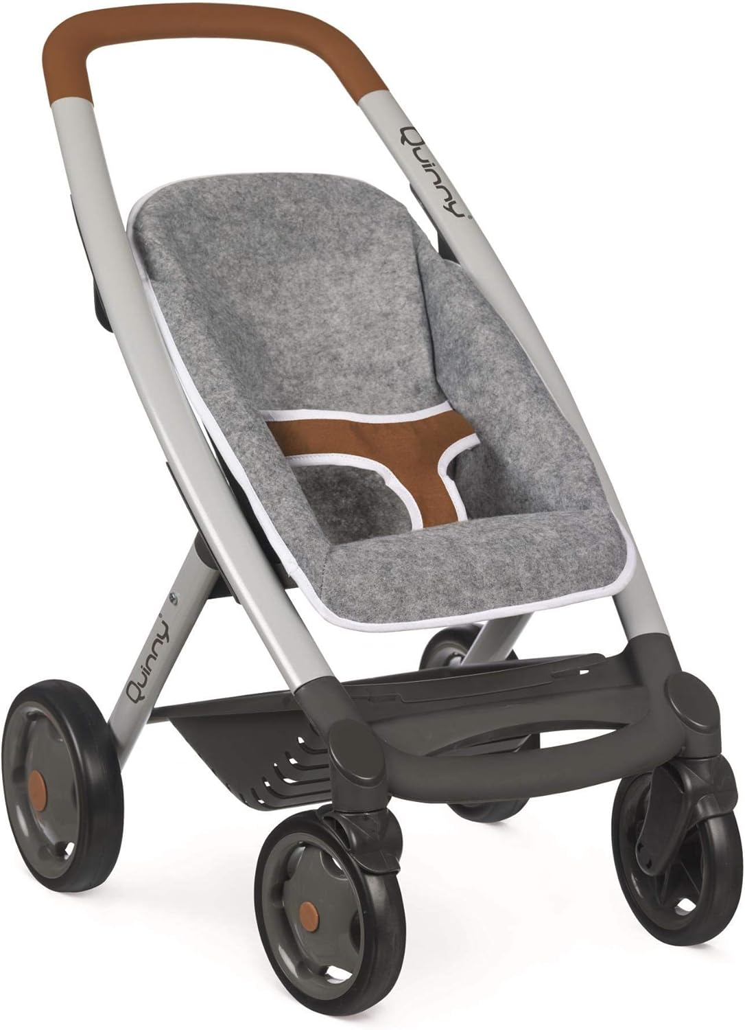 Sale Smoby Quinny 3 In 1 Multifunctional Doll S Pram Grey For Dolls Up To 42 Cm Convertible Doll S Pram For Different Needs In Quinny Design For Children From 3 Years Toys