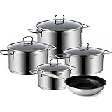 Lagostina La Collezione Rossa Bratentopf mit Deckel 24 cm